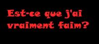 Faim? Envie? quelle différence? L'ecoute de la satiété et de tous les messages de faim sont essentiels dans le controle du poids. ce mois-ci je vous propose un petit tour d'horizon sur ces notions!